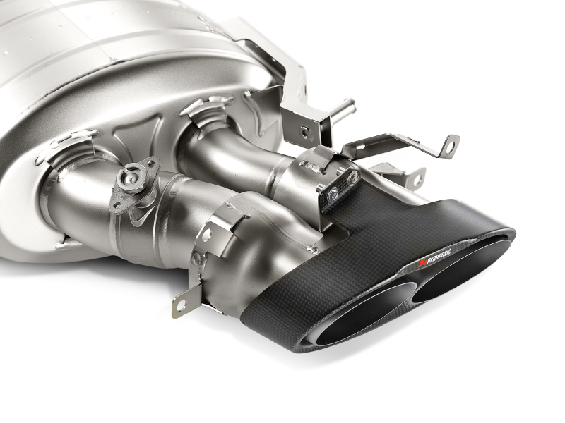 Akrapovic 14-17 Audi RS7 Sportback (C7) Evolution Line Cat Back (Titanium) w/ Carbon Tips - S-AU/TI/4H