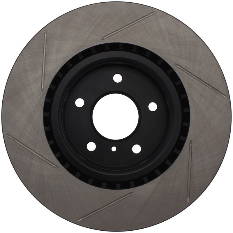 StopTech Power Slot 03-07 350z/ 03-04 G35 w/ Brembo SportStop Slotted Front Left Rotor - 126.42076SL