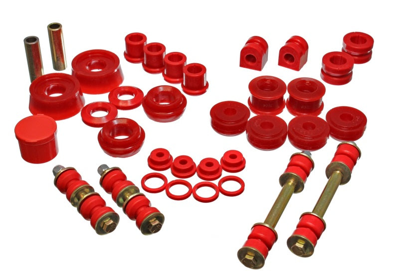Energy Suspension 03-05 Dodge SRT-4 FWD Red Hyper-flex Master Bushing Set - 5.18114R