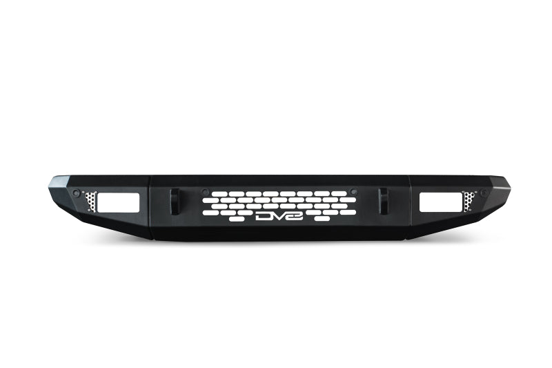 DV8 Offroad 2021+ Ford Bronco Bumper- Accommodates 20in Dual Row Light Bar &amp; (4) 3in Pod Light Mount - FBBR-03