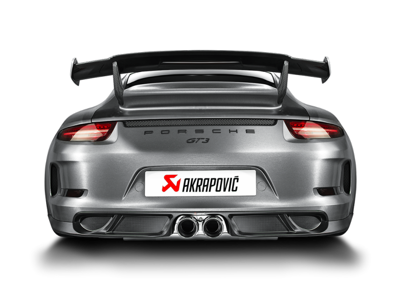 Akrapovic 14-17 Porsche 911 GT3 (991) Slip-On Line (Titanium) (Req. Tips) - MTP-PO997GT3H/1