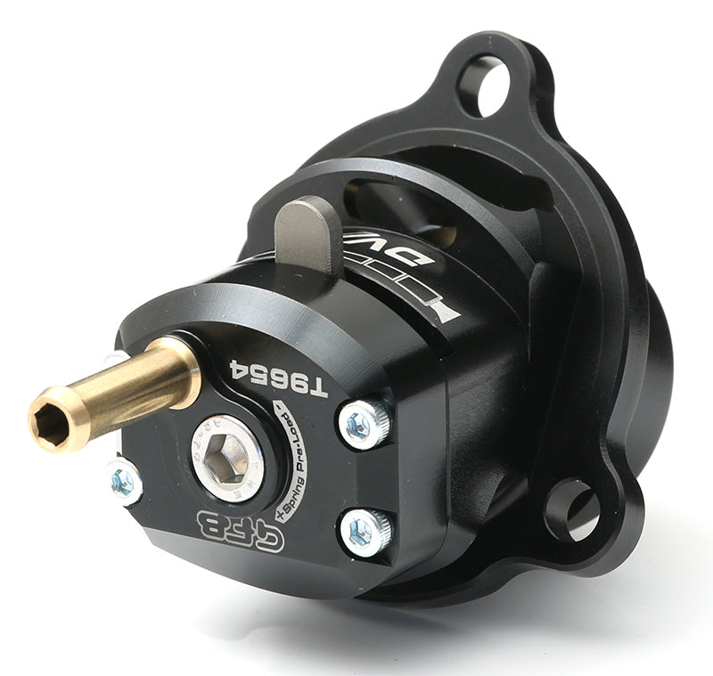 GFB DVX Fits Ford Focus ST / Volvo / Porsche and Borg-Warner EFR Turbos - T9654 for 2006-2013 Volvo C70 - angle view