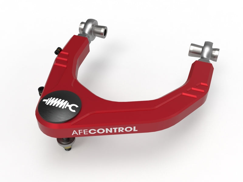 aFe Control 05-23 Toyota Tacoma Upper Control Arms - Red Anodized Billet Aluminum - 460-72T005-R