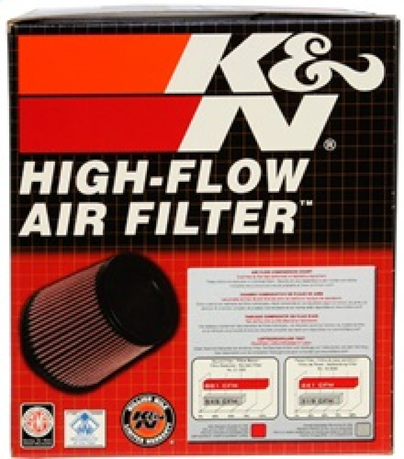 K&N Filter Universal Rubber Filter 2 1/2 inch Flange 6 inch Base 5 inch Top 5 1/2 inch Height - RU-4950