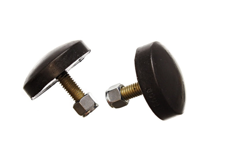 Energy Suspension Low Profile Black Bump Stop Set 11/16 inch Tall / 2 inch dia. (2 per set) - 9.9102G for 1963-1965 Buick Riv