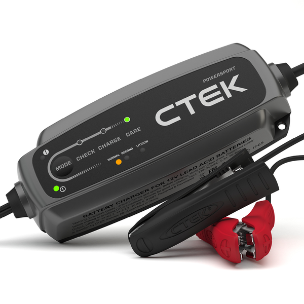CTEK Battery Charger - CT5 Powersport - 2.3A - 40-339 for 1981-1992 Kawasaki JS440 - front view