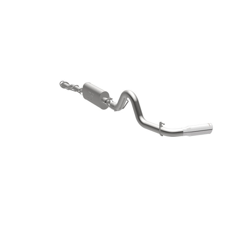 MagnaFlow Cat-Back 2016 Toyota Tacoma 3.5L V6 SS 3in Single Pass Side Exit Rear 4in Tip - 19291