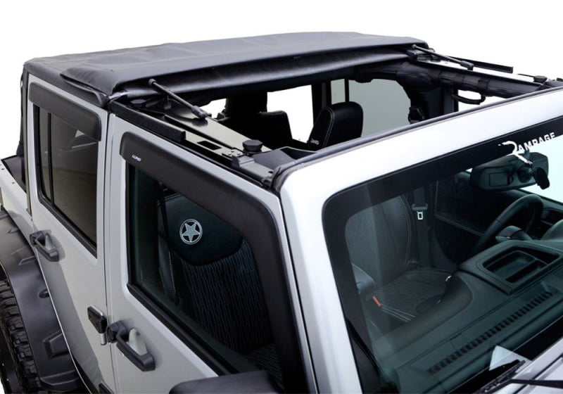 Rampage 2007-2018 Jeep Wrangler(JK) Unlimited Trailview Fastback - Black Diamond - 139835