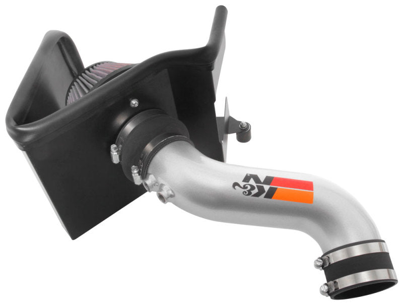 K&N 15-18 Hyundai Sonata L4-2.4L F/I Silver Typhoon Short Ram Intake - 69-5321TS