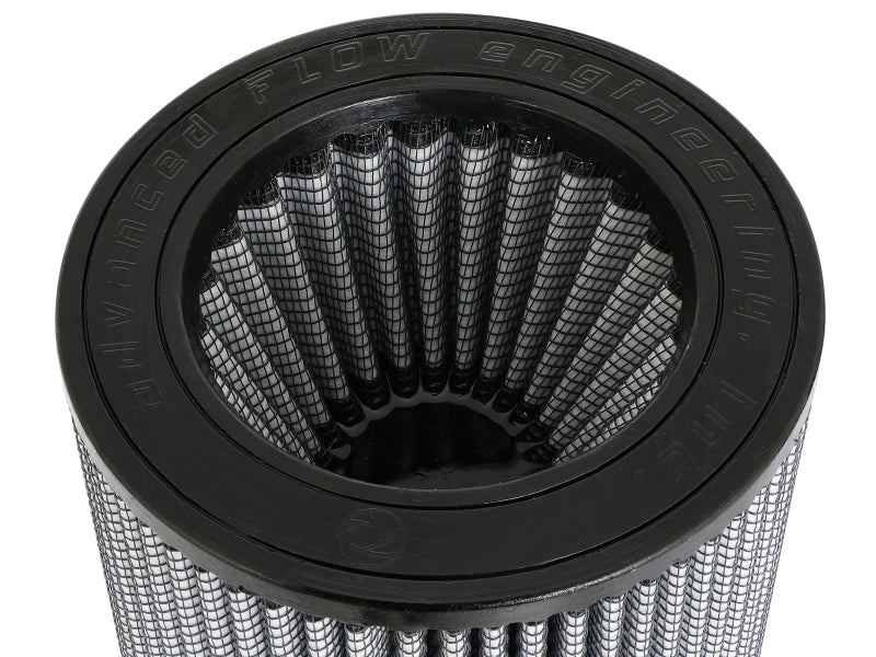 aFe MagnumFLOW Pro DRY S Universal Air Filter 4in F x 6in B (mt2) x 5.5in T (Inv) x 7.5in H - 21-91108