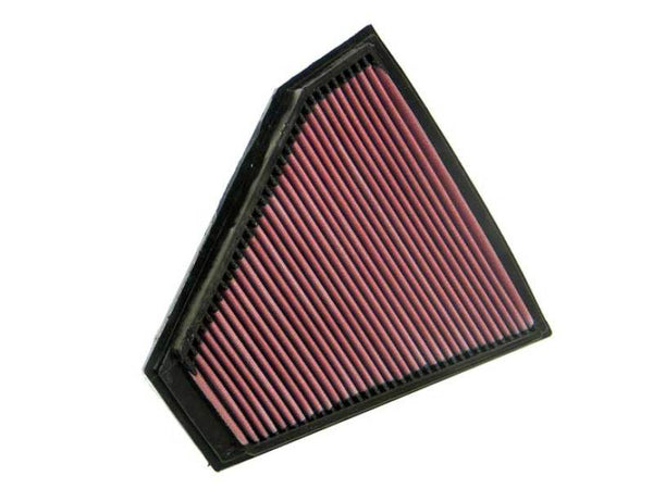 K&N 06 BMW 325 3.0L-L6 Drop In Air Filter - 33-2332 for 2006-2013 BMW 3 Series - front view