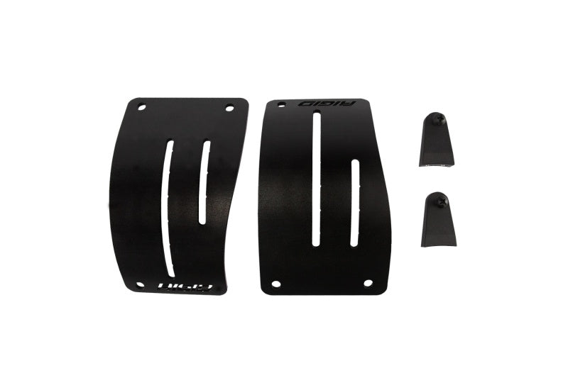 Rigid Industries 2018 Jeep JL - Cowl Mount Kit - Mounts Set of D-Series - 41656 for 2018-2026 Jeep Wrangler - front view