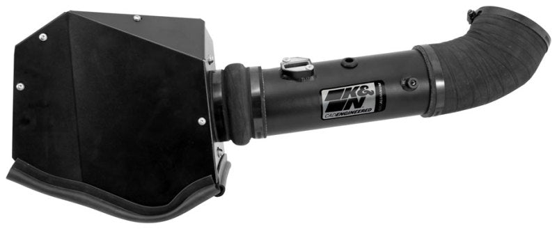 K&N 11-13 Ford F250/F350/F450/F550 Super Duty 6.7L V8 DSL Black Performance Intake Kit - 71-2582