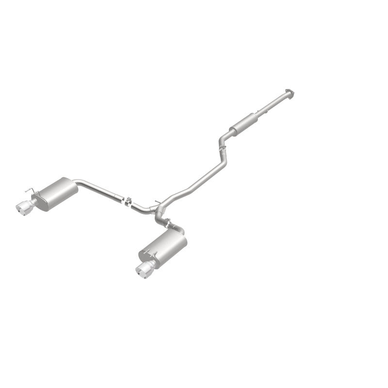 MagnaFlow Sys C/B 2015 Honda Accord 3.5L V6 2.5in SS Dual Split Rear Polished 4.5 Tip - 19181