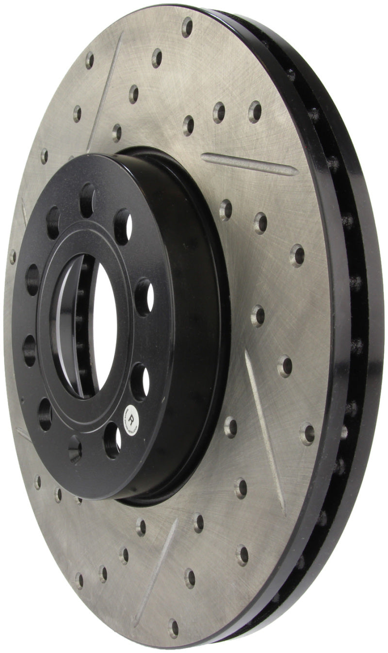 StopTech Slotted &amp; Drilled Sport Brake Rotor - 127.33110R