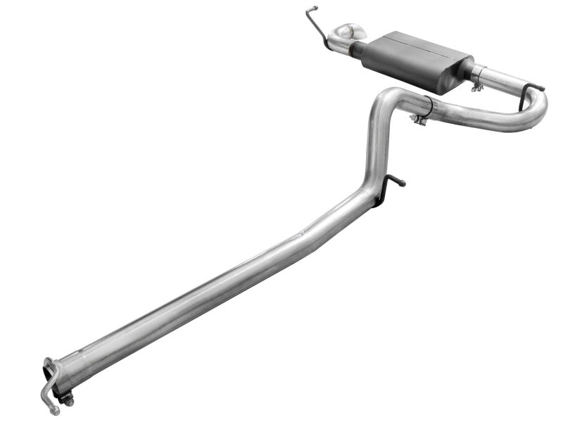 aFe Scorpion Exhaust System Cat Back 2.5in Aluminized Hi-Tuck 07-18 Jeep Wrangler JK V6 3.6/3.8L - 49-08043