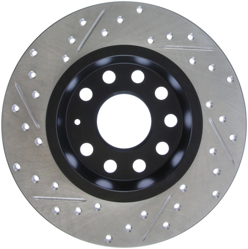 StopTech Slotted &amp; Drilled Sport Brake Rotor - 127.33131L