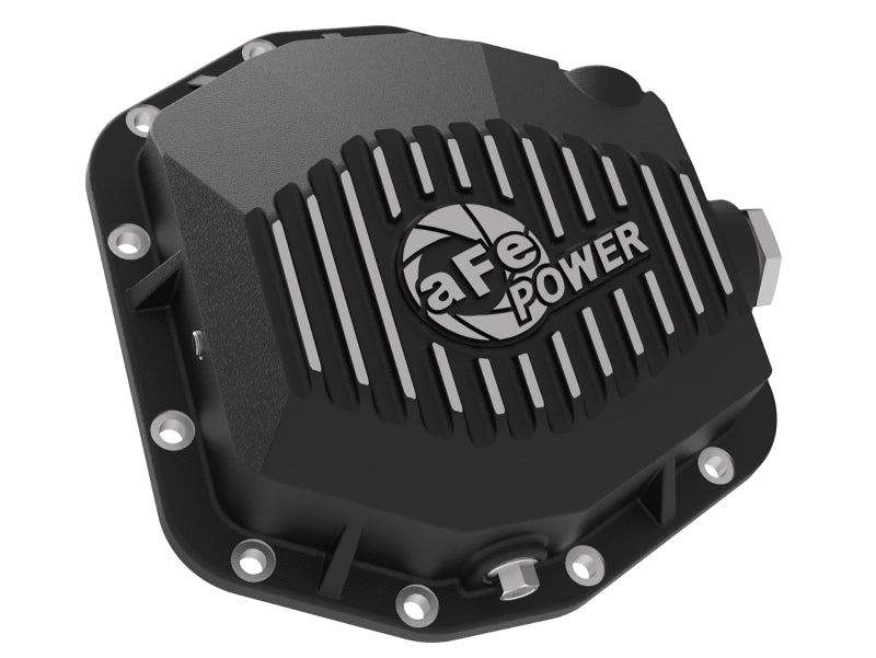 aFe Pro Series Rear Differential Cover Black 2018+ Jeep Wrangler (JL) V6 3.6L (Dana M220) - 46-71000B
