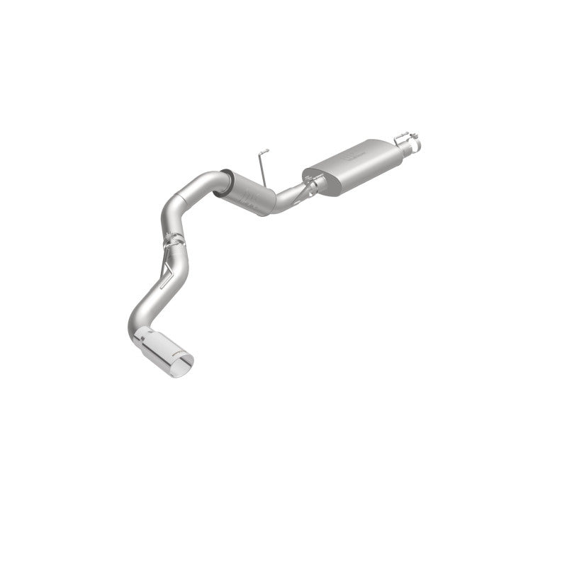 MagnaFlow Cat-Back, SS, 4in, Single Pass Side Rear Exit 5in Tip 14-15 Ram 2500 6.4L V8 CC LB/MC SB - 19200