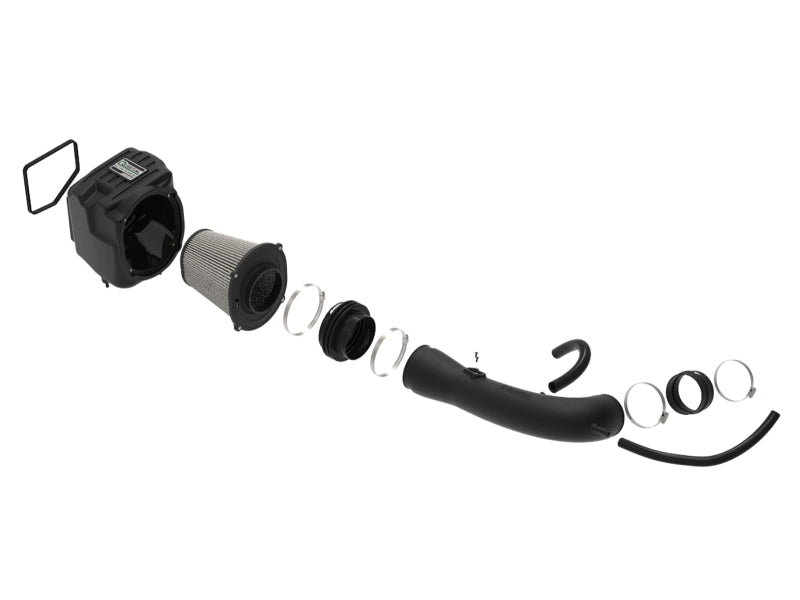 aFe Quantum Cold Air Intake System w/ Pro Dry S Media 14-19 GM Silverado / Sierra 1500 V8-5.3/6.2L - 53-10030D