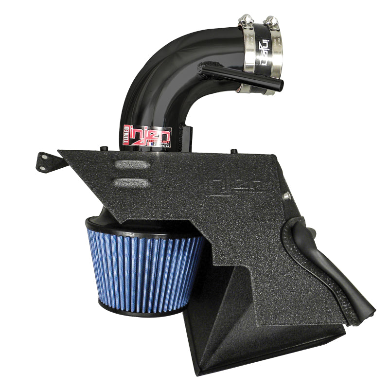 Injen 13 Hyundai Genesis Coupe  3.8L V6 Black Short Ram Intake w/ Heat Shield &amp; Cover - SP1392BLK