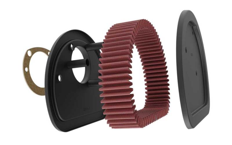 K&N Replacement Air Filter 1.625in H for Harley Davidson - HD-1499