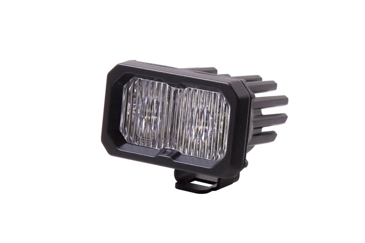 Stage Series C2 2 Inch LED Pod Sport White Fog Standard WBL Each Diode Dynamics