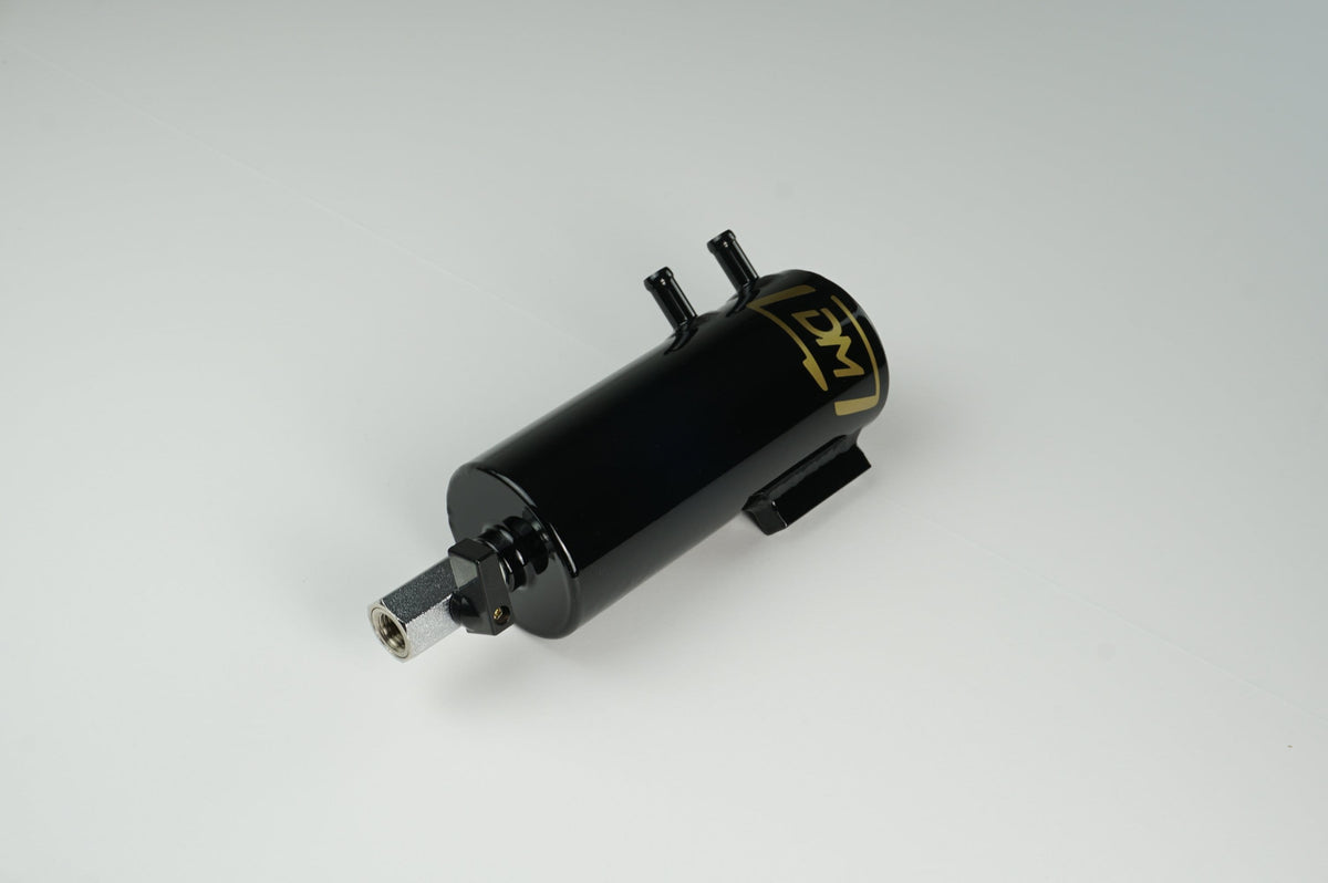 Damond Motorsports-Oil Catch Can-3/8&quot; barbs-Sealed- at Damond Motorsports