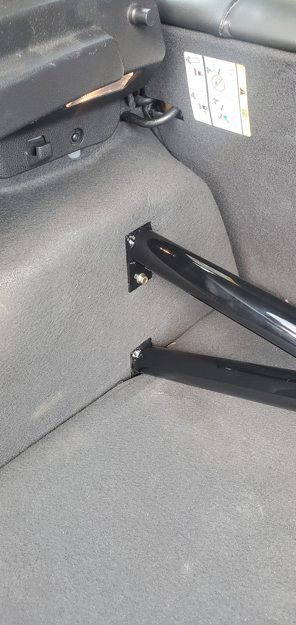 TB Performance Ford Focus ST(2013-2018) Rear Strut Bar (Booty Boot Camp)