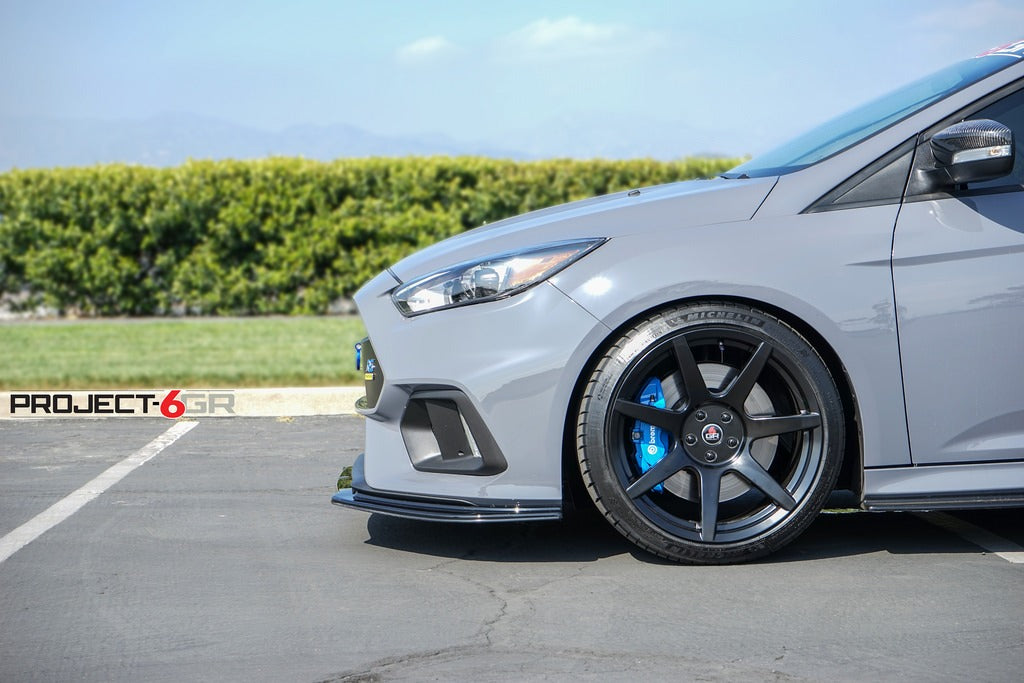 Project 6GR Seven Gloss Black Spun Forged Rims
