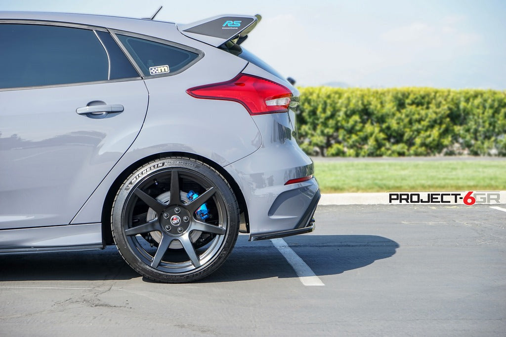 Project 6GR Seven Gloss Black Spun Forged Rims