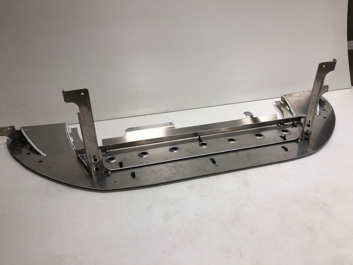 DMGFab Focus RS Front Rally Skid Plate - UpTurned Lip
