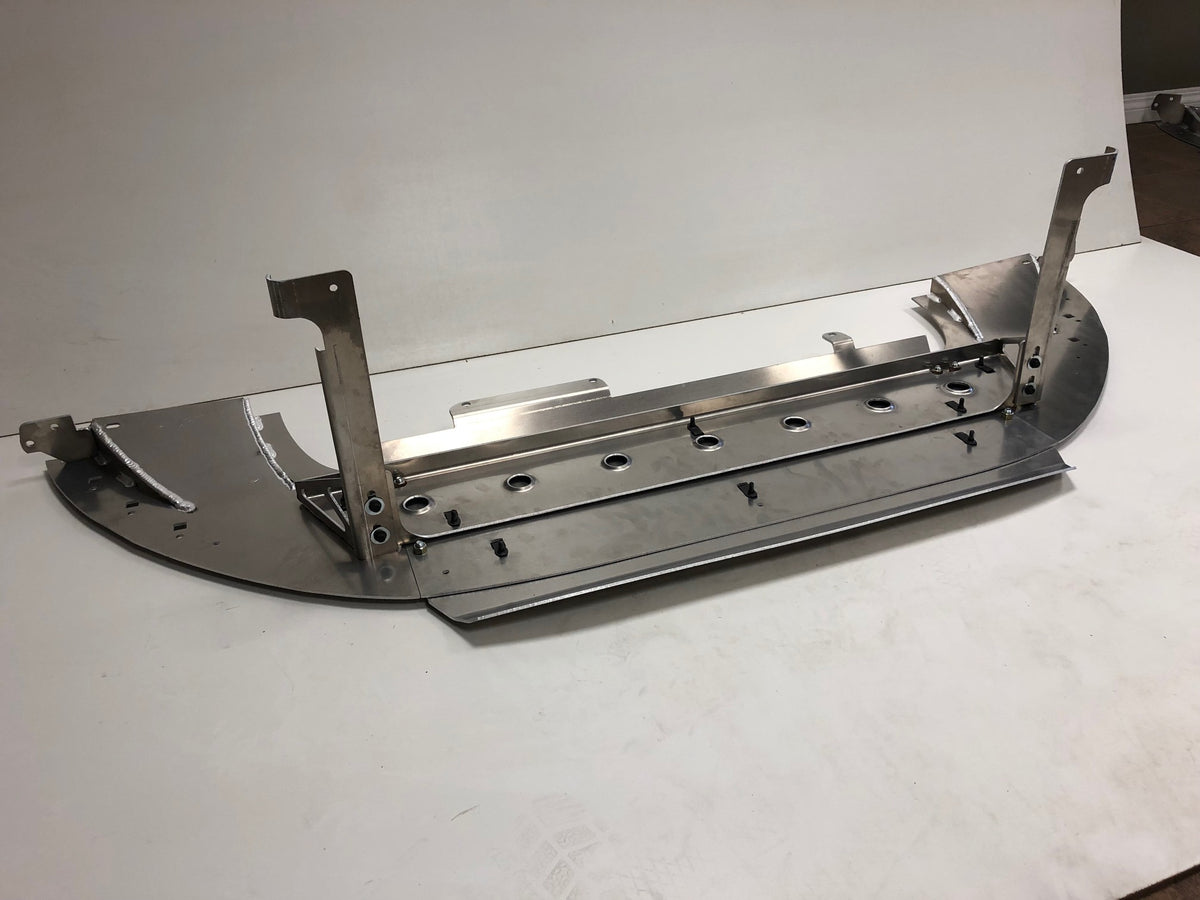 DMGFab Focus RS Front Rally Skid Plate - UpTurned Lip