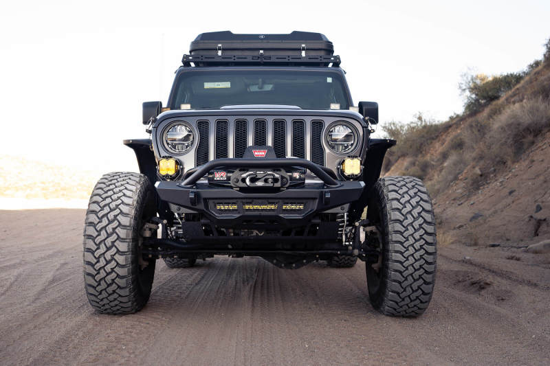 DV8 Offroad 18-23 Wrangler JL/Gladiator JT Spec Series Front Bumper - FBJL-09