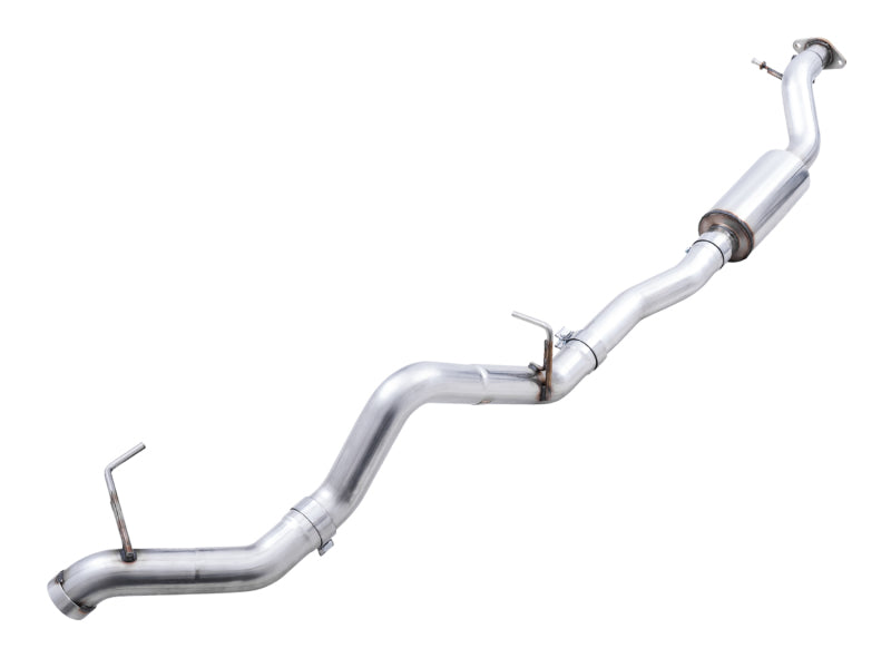 AWE Tuning 2021+ Ford Bronco 0FG Exhaust (No Tips) w/ Bash Guard - 3015-21000