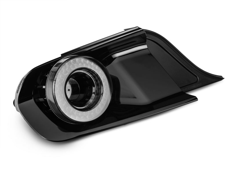 Raxiom 15-22 Ford Mustang Halo LED Tail Lights - Gloss Black Housing (Smoked Lens) - 393827