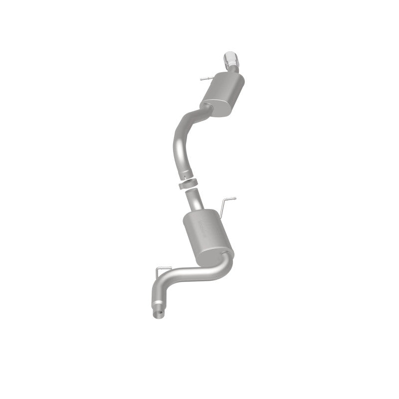 MagnaFlow Sys C/B 15-16 Volkswagen Passat 1.8L SS 3in Single Rear Ext 4in Tip - 19154