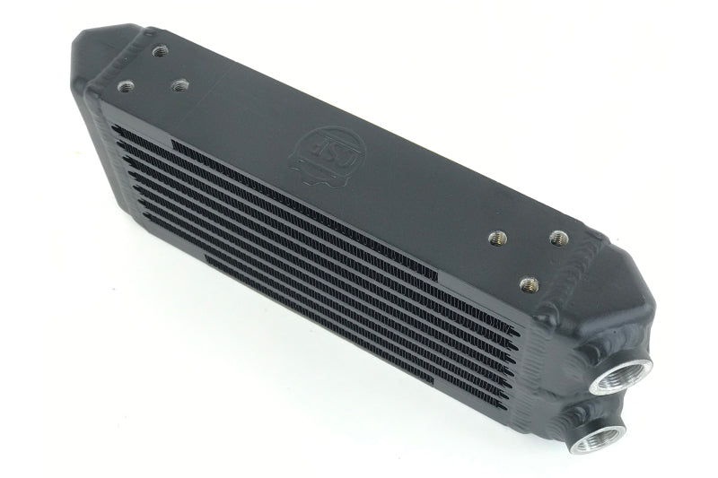 CSF Universal Dual-Pass Oil Cooler - M22 x 1.5 - 13in L x 4.75in H x 2.16in W - 8119