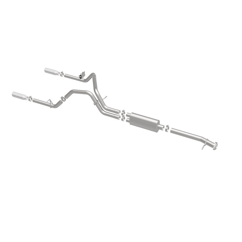MagnaFlow Stainless Cat-Back Exhaust 2015 Chevy Colorado/GMC Canyon Dual Split Rear Exit 3.5in - 19019