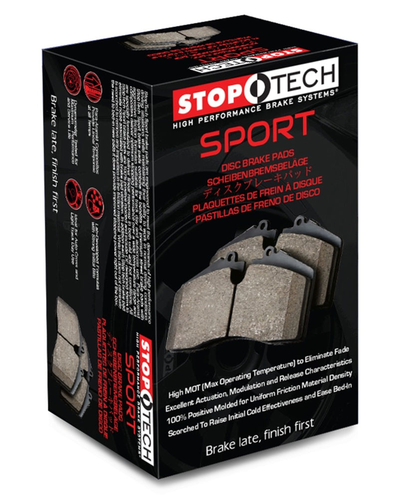 StopTech 16+ Ford Focus RS Front Premium Sport Brake Pad - 309.19770