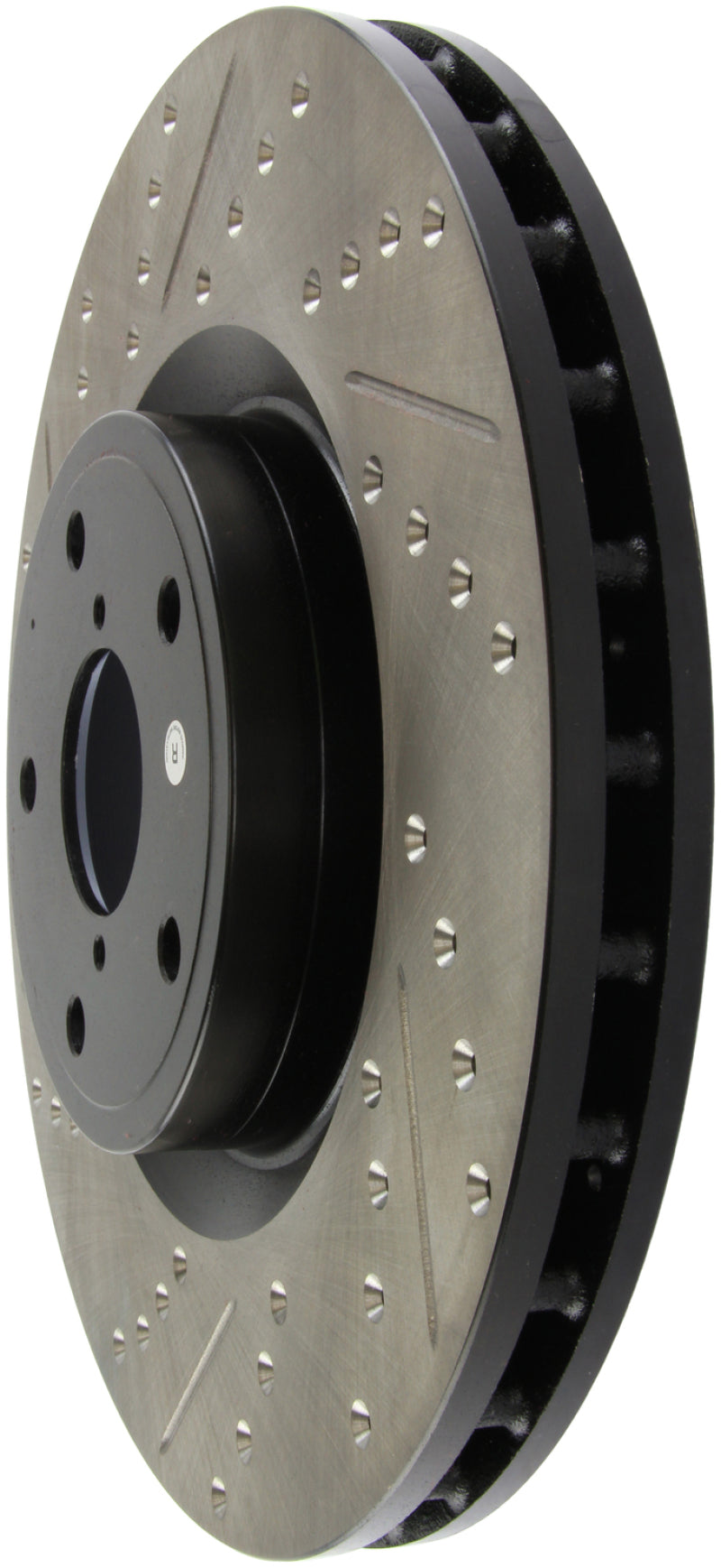 StopTech 05-10 Subaru Impreza WRX/STi Slotted & Drilled Right Front Rotor - 127.47022R