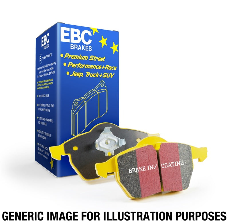 EBC 2019+ Genesis G70 2.0T (Brembo) Yellowstuff Rear Brake Pads - DP42357R