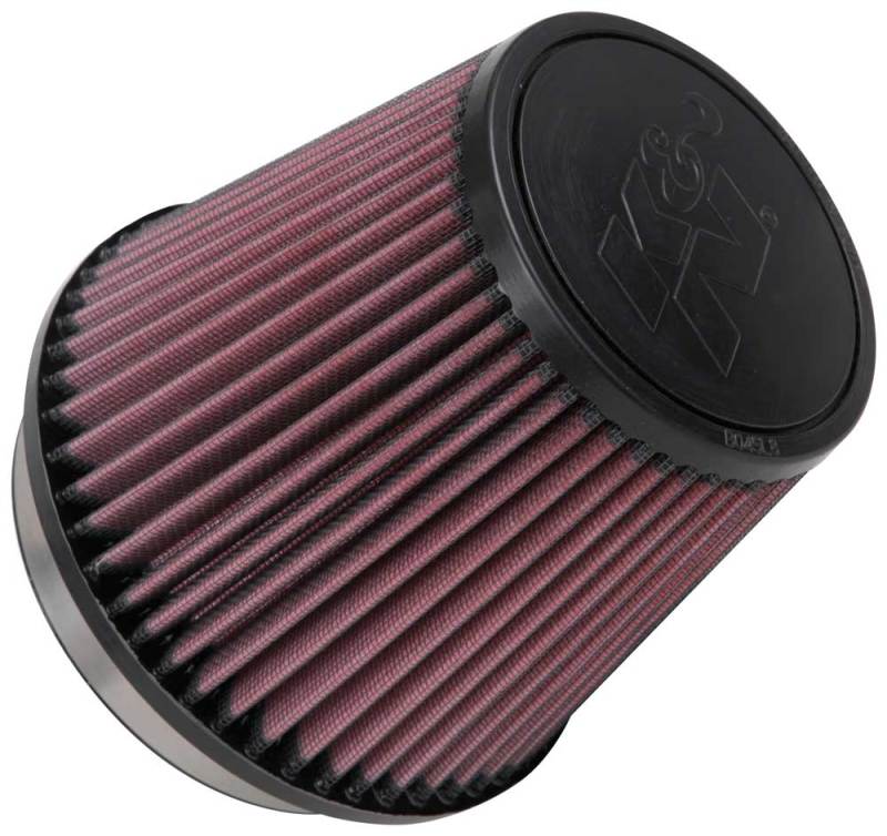 K&N Filter Universal Rubber Filter 5in Flange 6.5in Base 4.5in Top 5.5in Height - RU-5147