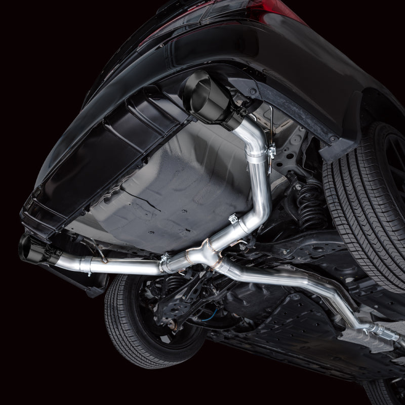 AWE Tuning 22+ Honda Civic Si/Acura Integra Track Edition Catback Exhaust - Dual Diamond Black Tips - 3020-33331