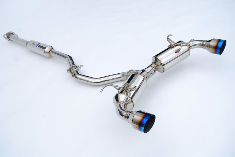 Invidia 12+ Subaru BRZ / Toyota 86 N2 60mm Single Layer Titanium Burnt Tips Cat-Back Exhaust - HS12SST6N21GT