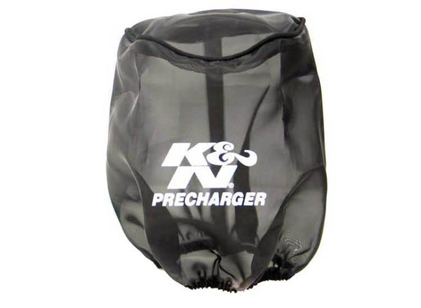 K&N Precharger Tapered Air Filter Wrap Black 6in Height / 6in Diameter - 22-8033PK by K&N Engineering - front view