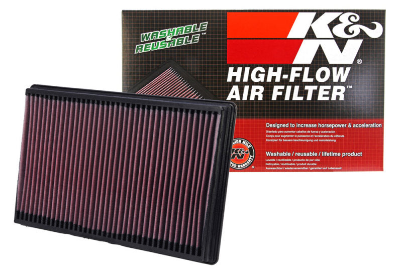 K&N 02-10 Dodge Ram 1500/2500/3500 3.7/4.7/5.7L Drop In Air Filter - 33-2247