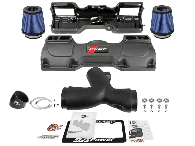 aFe Magnum Force Stage-2Si Cold Air Intake System w/ Pro 5R Media 09-12 Porsche 911 Carrera(997) - 54-83038R