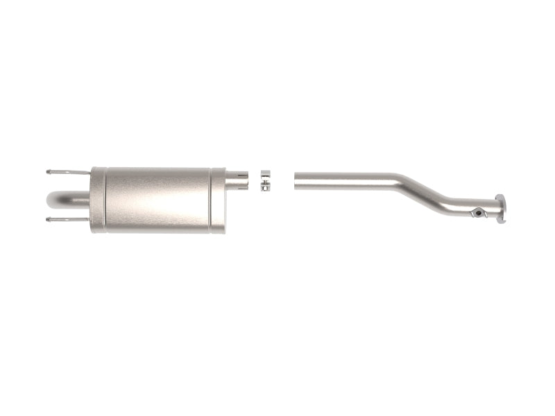 aFe ROCK BASHER 2.5in 409 SS Cat-Back Exhaust - 99-04 Toyota Tacoma L4-2.4L / V6-3.4L - 49-46049