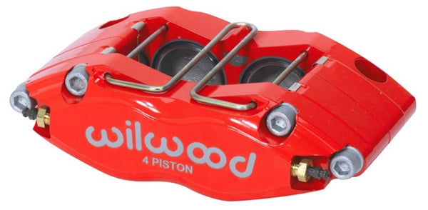 Wilwood Caliper- DPR-DS - Red 1.25in Piston .38/.500in Rotor - Dust Seal - 120-14698-RD by Wilwood